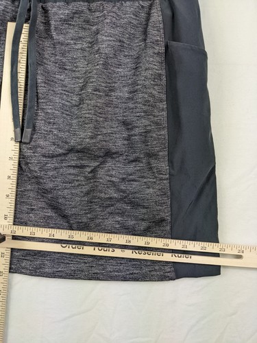 Falda Athleta Mujer Talla Lt Excursión Híbrida Skort Gris Jaspeado Elastizada Tenis - Imagen 9 de 10