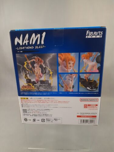 πͺ Figuarts ZERO (Extra Battle) ONE PIECE Nami Lightning Blast BANDAI Japan NEW - Picture 5 of 7