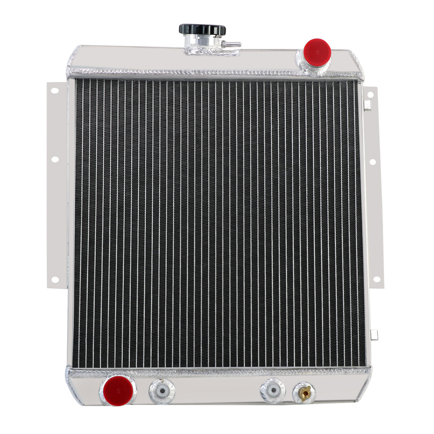 3 Row Aluminum Radiator For 19661974 1968 Jeep DJ5 2.2L 3.7L 3.8L V6