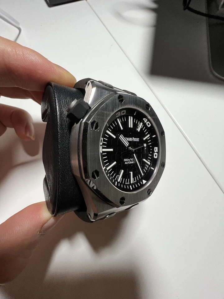 Reloj Audemars Piguet Royal Oak Hombre Negro - 15710ST.OO.A002CA.01 Foto 4 de 4