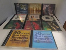 CD Tape Lot of 11 Chants Jazz Classical Gentle Rain Lawrence Welk Sentimental