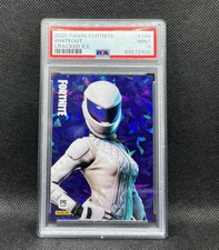 Whiteout Cracked Ice PSA 9 Panini 2020 Fornite #146 Card Epic Outfit USA