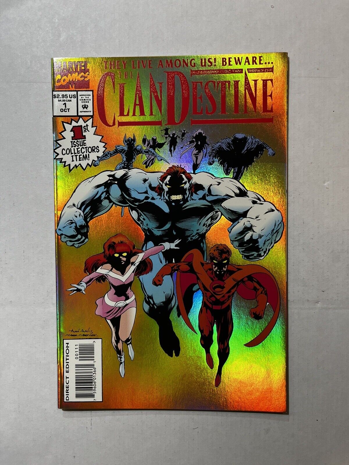 Clandestine #1 (1994, Marvel Comics) High Grade