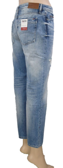 Tommy Hilfiger Denim Straight Ankle Suky Mbbd 7 8 Damen Jeans Hosen Ebay