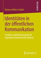 IdentitäTen In Der öFfentlichen Kommunikation | Buch | 9783658087654