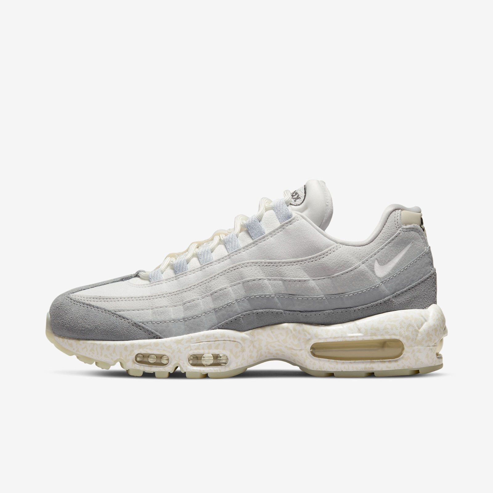 Кроссовки Nike Air Max 95 Light Bone Shoes DV2593-100 доставлены в ускоренном порядке