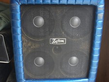 KUSTOM TR410 SPEAKER - BLUE SPARKLE