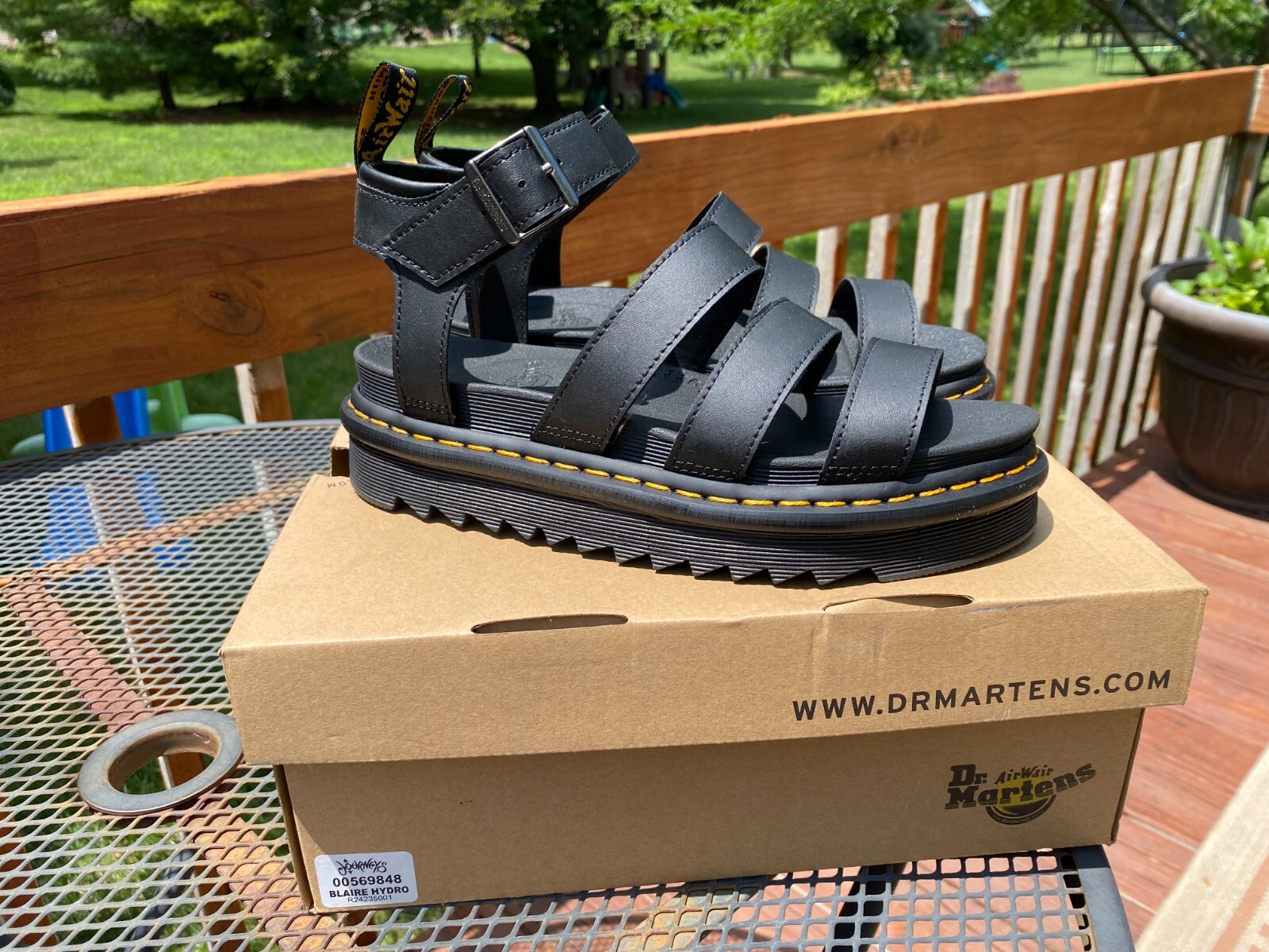 Dr. Martens Blaire Gladiator Sandals 