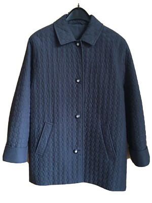 Steppjacke, Goldix, Basicline Collection, Gr. 42, dunkelblau