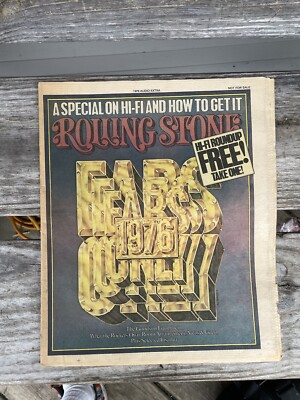 1976 Audio Extra Rolling Stones Magazine Hi-fi Roundup RARE