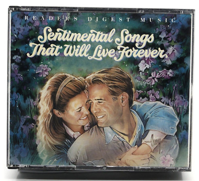 ''Sentimental Songs That Will Live Forever'' Reader's Digest Music 4-CD set 1996