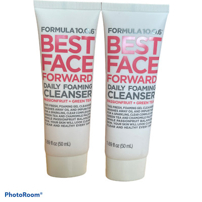 Best Face Forward Daily Foaming Cleanser+Passionfruit/Green Tea *2 PACK*