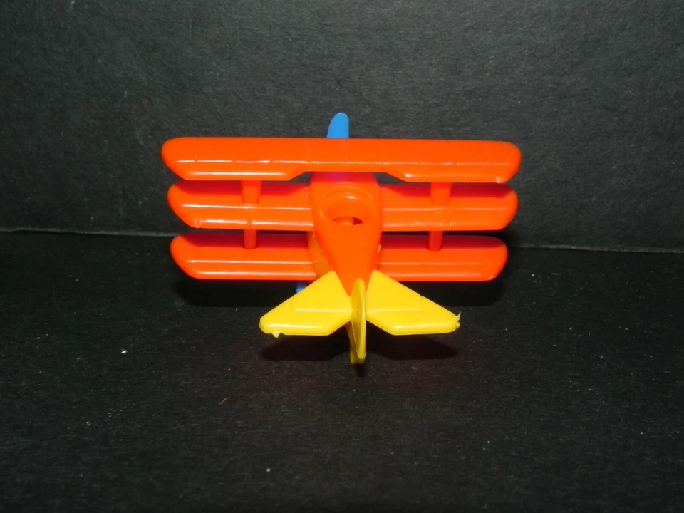 VINTAGE 1980s? Mini Plastic FOKKER TRI-PLANE Airplane Made in W GERMANY Bruder? - Image 4 of 4