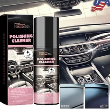 Dashboard Cleaner For Car Interior 100ml Detailing Car Wax Polish Detailer US