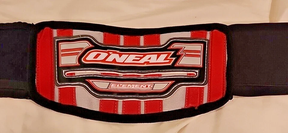 O'NEAL ELEMENT Old School 复古儿童越野摩托车肾带 尺寸 S 红色 — 第 2/4 张图片