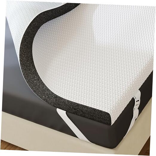 Size Mattress Topper 3 Inch Cooling Memory Foam Bed Topper with High Queen