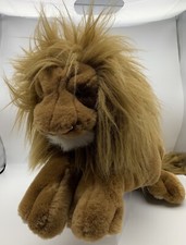 Folkmanis Full Body Lion Hand Puppet 18 Large Plush Cat Furry Kitty Folktails