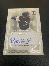 RAIMFER SALINAS 2020 Leaf Ultimate Draft Rookie Autograph SP XRC RC Mint
