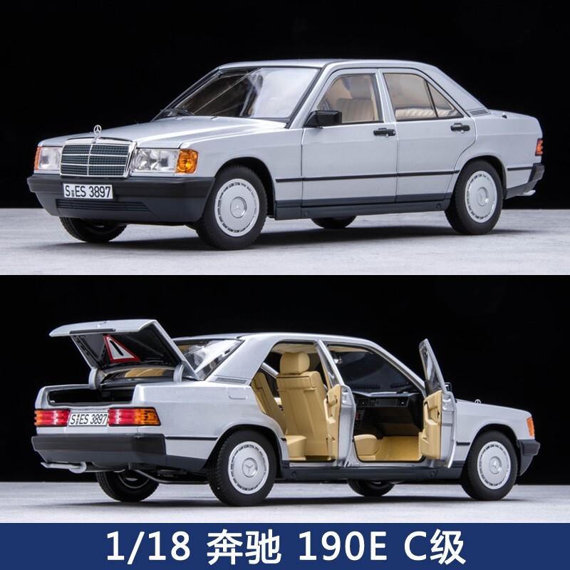 1: 18 NOREV Mercedes Benz 190E W201 C-Class 1984 Simulation Alloy