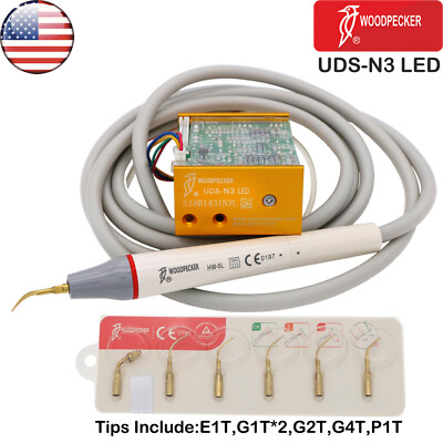 US Woodpecker Dental Built in Ultrasonic Piezo Scaler UDS-N3 LED Handpiecce EMS