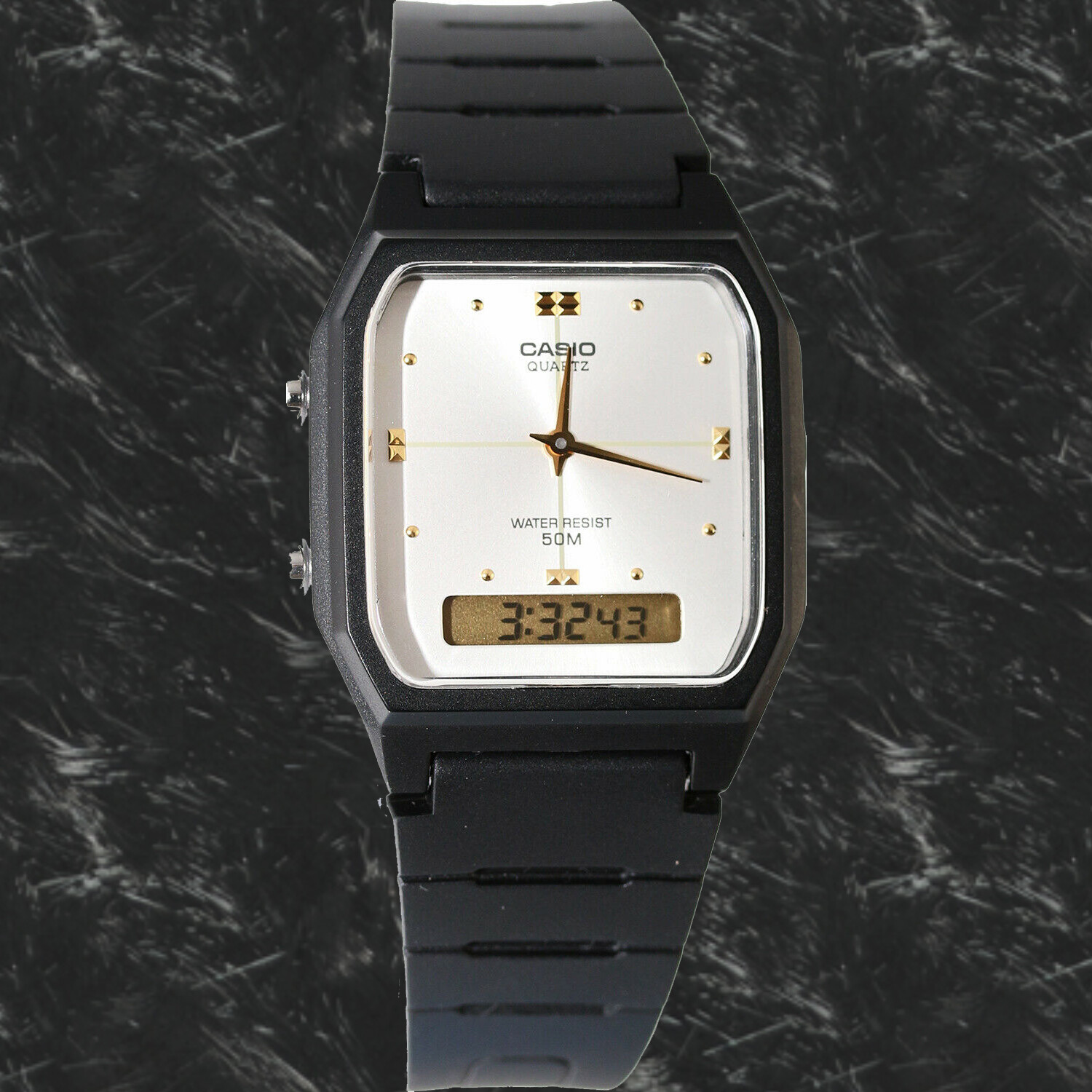 casio watch water resist 50m price