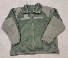 Cold Weather Jacket Fleece Large Gen III Green Mens Zip Peckham