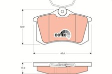 Plaquette de frein Fiat 600