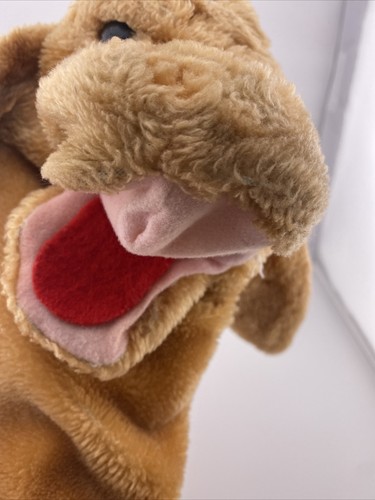R Dakin Dog Puppy Hand Puppet Plush Toy Animal VINTAGE 1981 - Picture 8 of 18