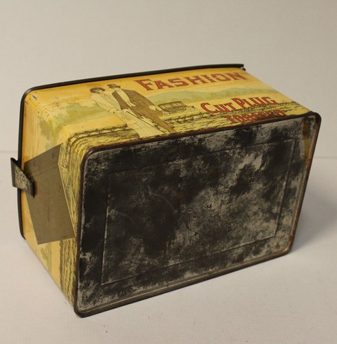 Antique Fashion Cut Plug Tobacco Advertising Tin - Picture 6 of 7
