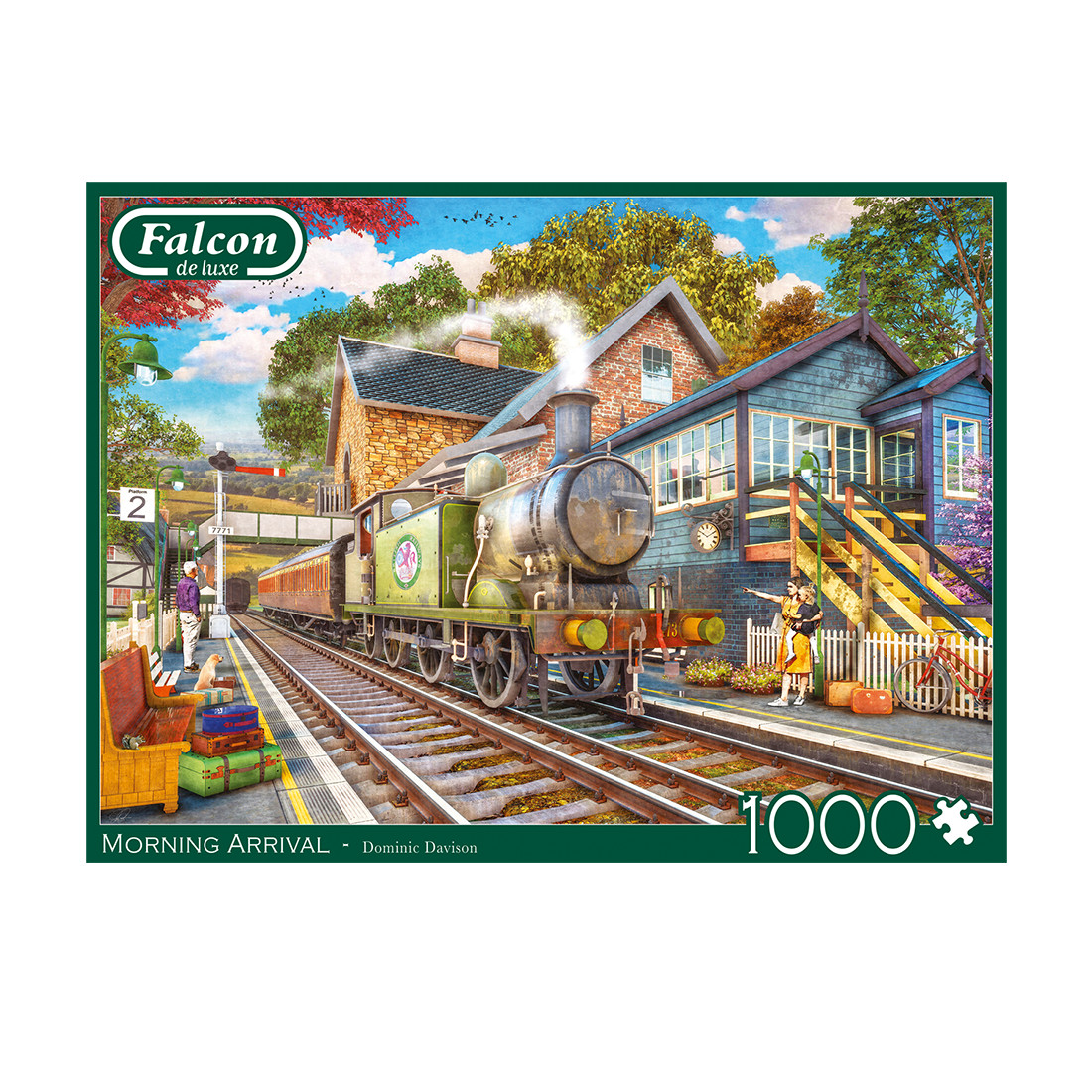 Falcon Deluxe Morning Arrival Jigsaw Puzzle (1000 Pieces)