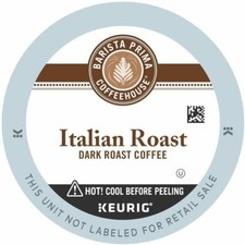 Barista Prima Coffeehouse Italian Roast Coffee 18 to 144 Kcup Pick Any Quantity