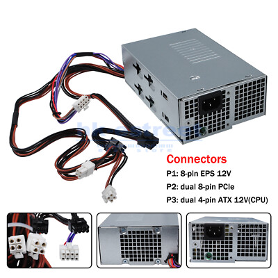500W Power Supply For Dell Inspiron 3020 Vostro 3020 8+4+4+8+8pin