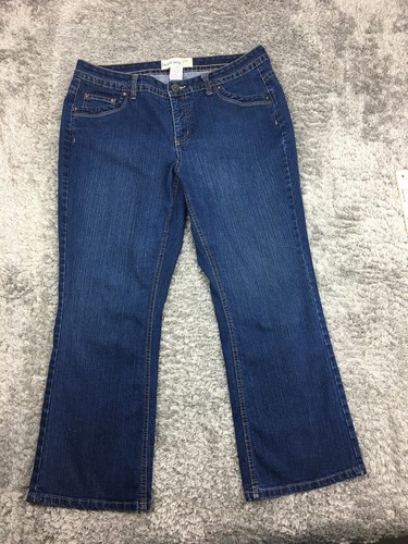 Boot Leg Jeans Womens Size 18W Short 