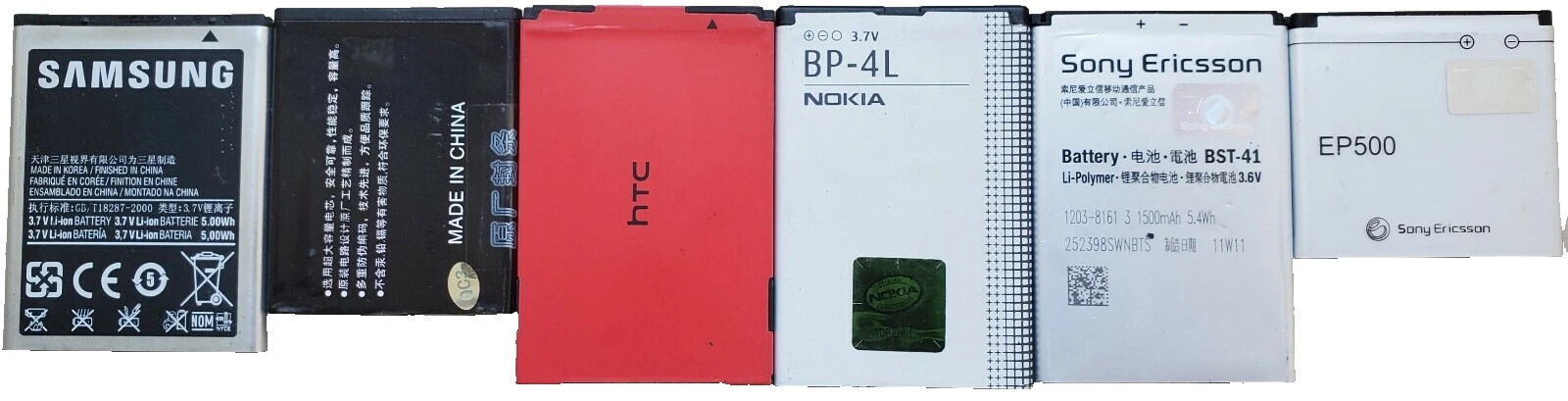 Baterias de celular HTC para Samsung