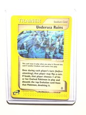 UNDERSEA RUINS - 138/147 - Aquapolis - Trainer - Pokemon Card - NM on eBay