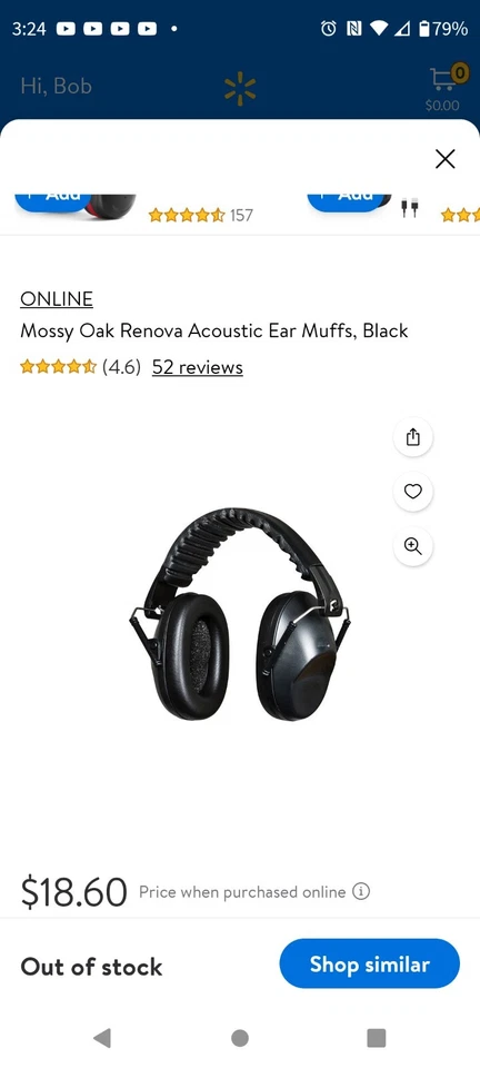 Orejeras Mossy Oak Renova Foto 3 de 3