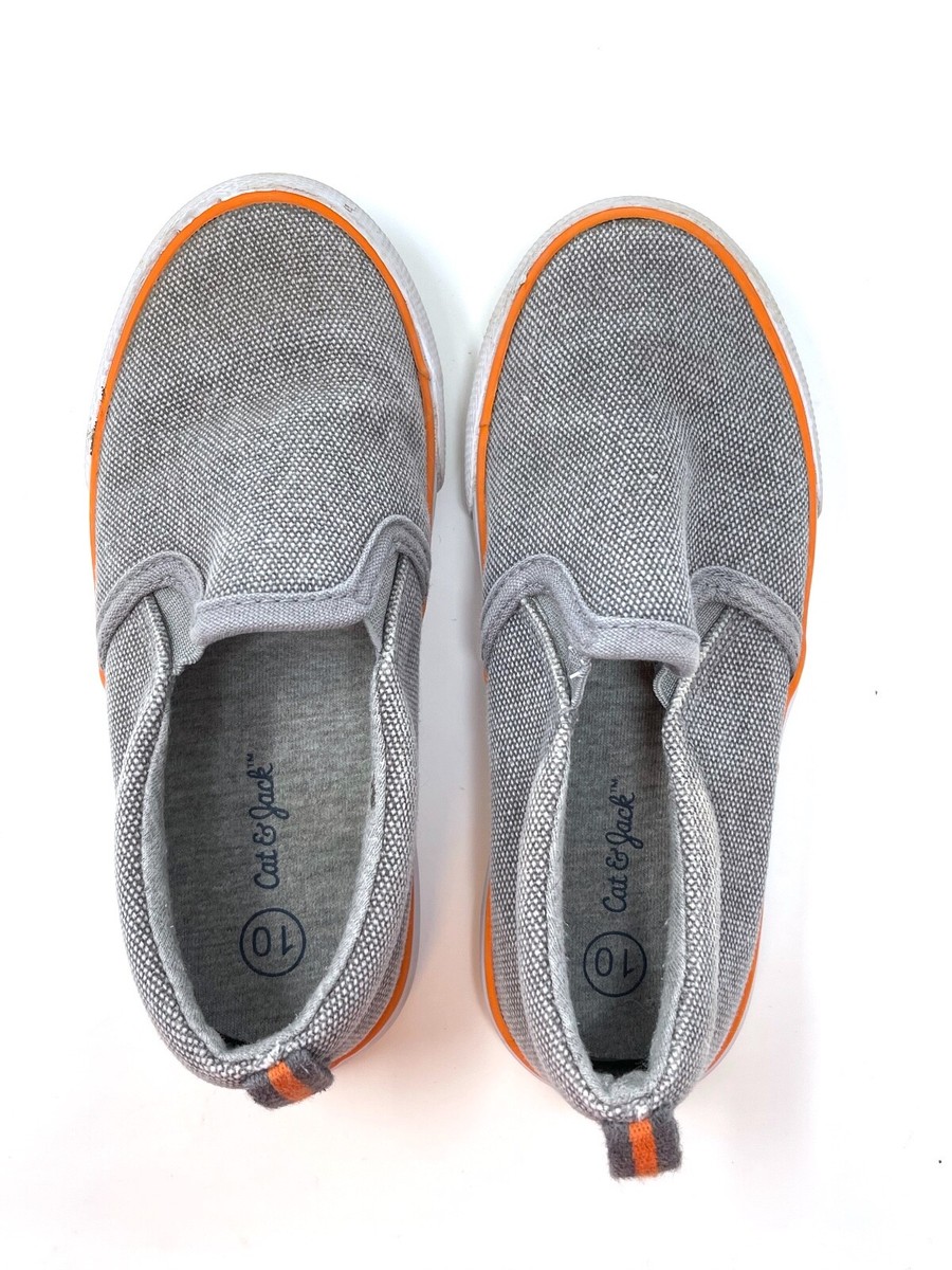 Cat & Jack boys girls youth size 10 slip-on boat loafers  display picture 1