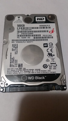 Disque Dur Western Digital 500 Go 2.5" SATA 7200 Tr/min - WD5000LPLX (Occasion)
