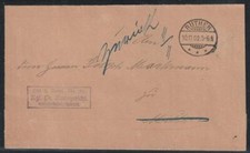 Deutsches Reich 1902 R&Uuml;THEN RB Arnsberg Poststempel vom 10.11.02 Gitterb&ouml;gen