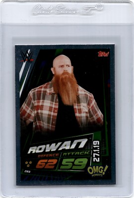 2019 Topps Slam Attax WWE Foil  Rowan