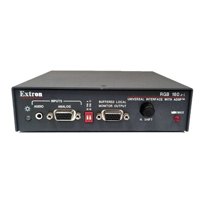 Extron RGB 160xi Universal Analog Rgbhv Computer-Video Und Audio Interface