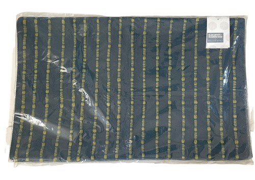 Pottery Barn Black Arrtist Design Vibrations Pilllow Covers 16x26 #559. Set /2 - Picture 4 of 6
