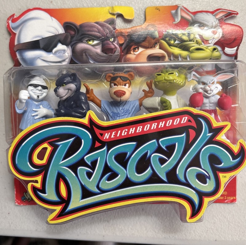 URBAN ANIMAL FIGURES Pack Of 5 For NEIGHBORHOOD Rascal Fans