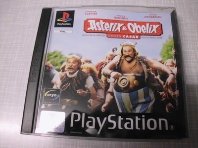 Sony PlayStation Spiel Asterix & Obelix gegen Cäsar Gerard Depadeu 