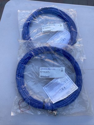 Extron MLC IR/RS-232-50' - MediaLink Controller Cable Part # 26-621-50- Lot of 2