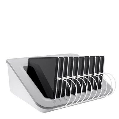 Belkin 10-Device USB Charging Station w/ Surge Protector, Grey