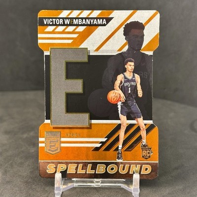 2023-24 Donruss Elite Victor Wembanyama #2 Orange Spellbound Die-Cut  E  (RC)