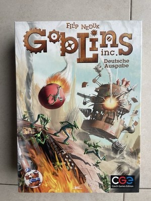 Goblins Inc, Heidelberger V., Deutsche Ausgabe, Brettspiel, Neuwertiger Zustand 