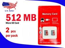 " 128MB 256MB 512MB Micro SD TF Memory Card ( 2 pcs per pack)