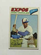 2026 Topps Heritage- 1977 Jose Morales 50th Anniversary Stamped Buyback